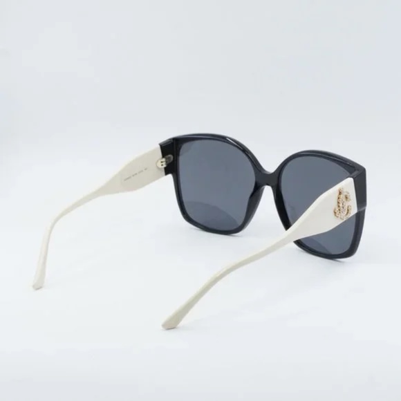 JIMMY CHOO NOEMI 09HT IR OVERSIZED SUNGLASSES NWT main image 6